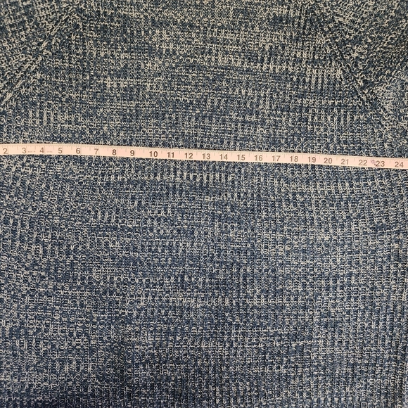 Vintage American Weekend Knit Sweater Womens 2XL Blue & White - Picture 7 of 8